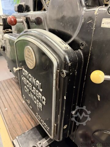 Letterpress machine HEIDELBERG SBG 56 x 77