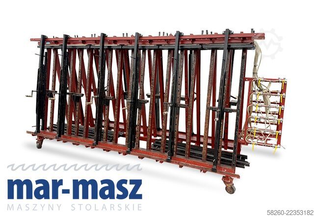 Double-sided trapezoidal pneumatic press jak TECH-FA 