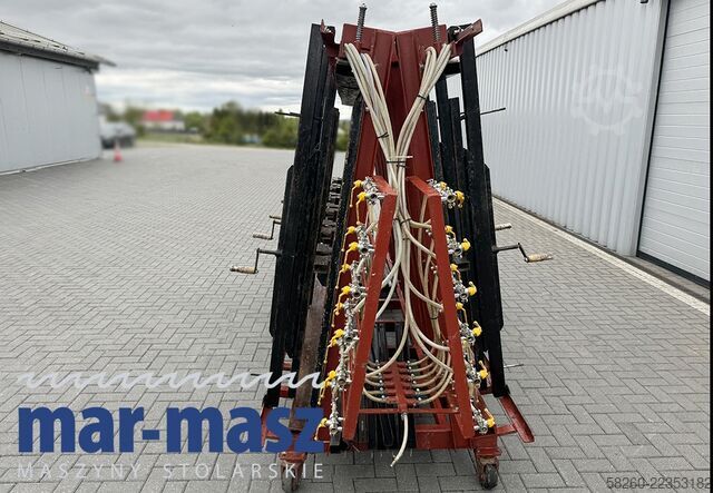 Double-sided trapezoidal pneumatic press jak TECH-FA 