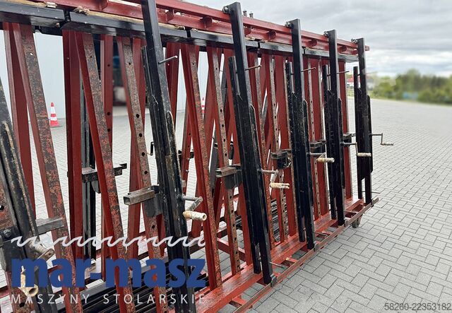 Double-sided trapezoidal pneumatic press jak TECH-FA 