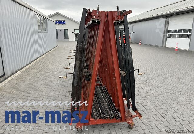 Double-sided trapezoidal pneumatic press jak TECH-FA 