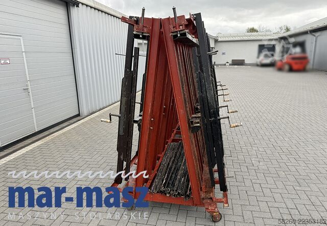 Double-sided trapezoidal pneumatic press jak TECH-FA 