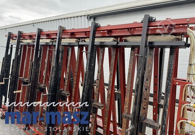 Double-sided trapezoidal pneumatic press jak TECH-FA 