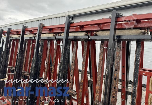 Double-sided trapezoidal pneumatic press jak TECH-FA 