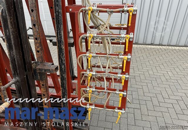 Double-sided trapezoidal pneumatic press jak TECH-FA 