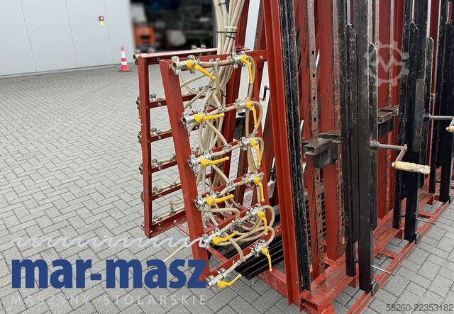 Double-sided trapezoidal pneumatic press jak TECH-FA 