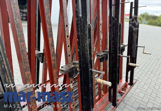 Double-sided trapezoidal pneumatic press jak TECH-FA 