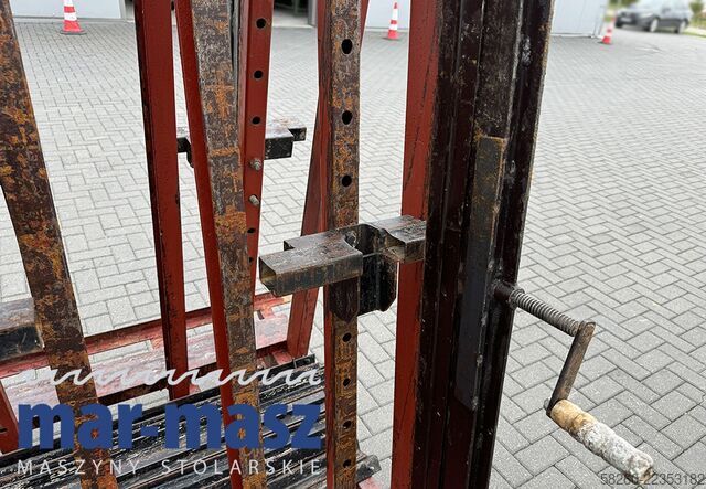 Double-sided trapezoidal pneumatic press jak TECH-FA 