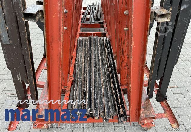 Double-sided trapezoidal pneumatic press jak TECH-FA 