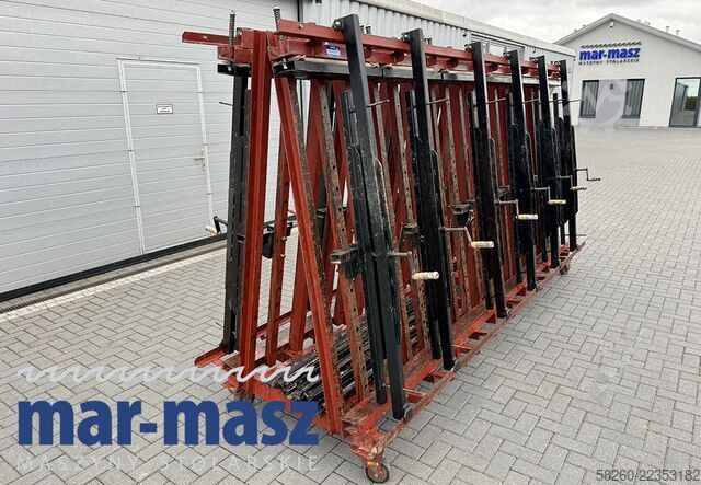 Double-sided trapezoidal pneumatic press jak TECH-FA 