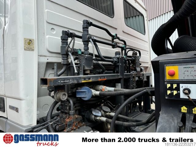 Tipper truck Mercedes-Benz Actros 2644 LK 6x4, Dautel Wechselsystem, Kran