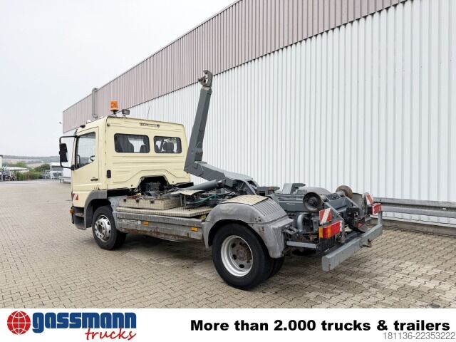 Roll-off tipper truck Mercedes-Benz Atego 1223 K 4x2, 2x AHK