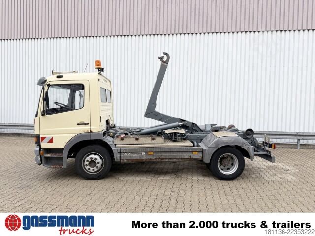 Roll-off tipper truck Mercedes-Benz Atego 1223 K 4x2, 2x AHK