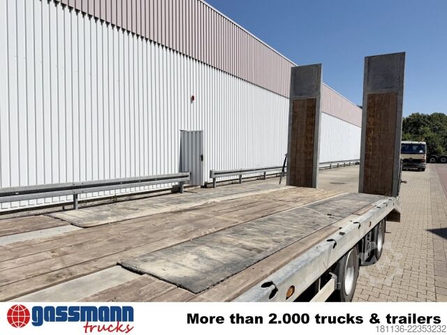 Low loader trailer  TTA 21, Verzinkt