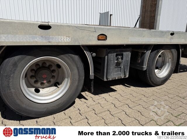 Low loader trailer  TTA 21, Verzinkt