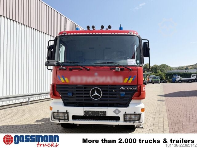 Roll-off tipper truck Mercedes-Benz Actros 2635 6x4, Kran Hiab XS 122B-3 Duo,