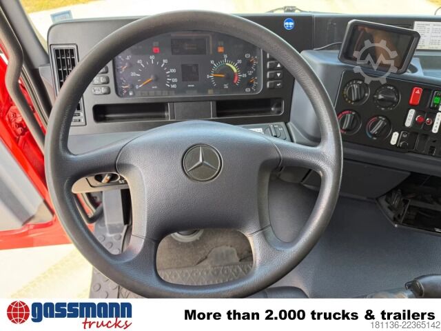 Roll-off tipper truck Mercedes-Benz Actros 2635 6x4, Kran Hiab XS 122B-3 Duo,
