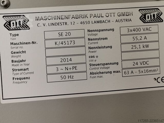 Kantenanleimmaschine Ott Strong EDGE