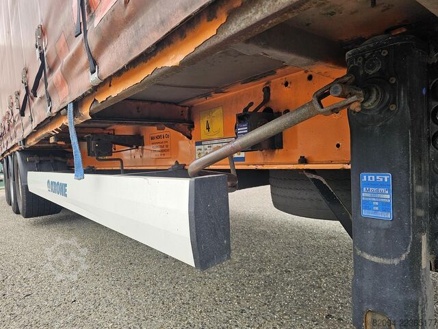 2003 KRONE SD27 MEGA / BPW Scheibenbremse / Liftachse / Reserverad / TÜV Belgien. KRONE SD27 MEGA/ BPW DISC / LIFT AXLE / SPARE TIRE/TU...