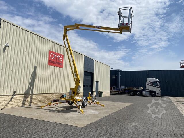 Thomas 130 NW, Anhängerarbeitsbühne, 13 Meter Thomas 130NW