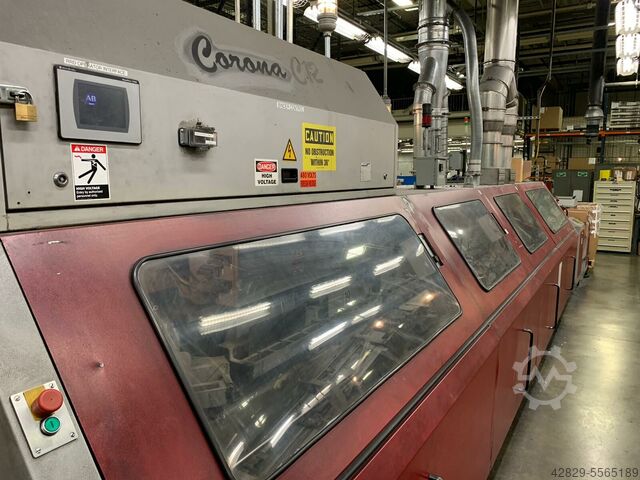 Multiple clamp perfect binder gatherer MĂśLLER MARTINI Corona C 12