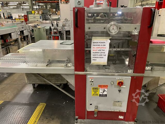 Multiple clamp perfect binder gatherer MĂśLLER MARTINI Corona C 12