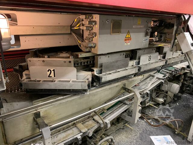 Multiple clamp perfect binder gatherer MÜLLER MARTINI Corona C 12