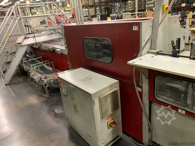 Multiple clamp perfect binder gatherer MÜLLER MARTINI Corona C 12