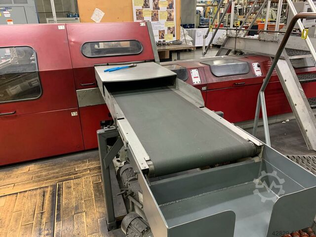 Multiple clamp perfect binder gatherer MÜLLER MARTINI Corona C 12