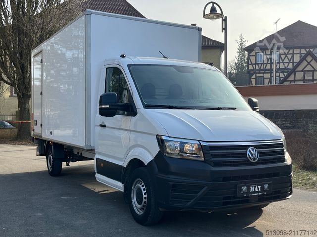 Transporter mit Koffer VOLKSWAGEN CRAFTER KOFFER LBW+PORTALTÜR KAMERA KLIMA NAVI