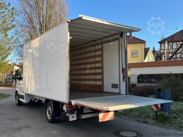 Transporter mit Koffer VOLKSWAGEN CRAFTER KOFFER LBW+PORTALTÜR KAMERA KLIMA NAVI