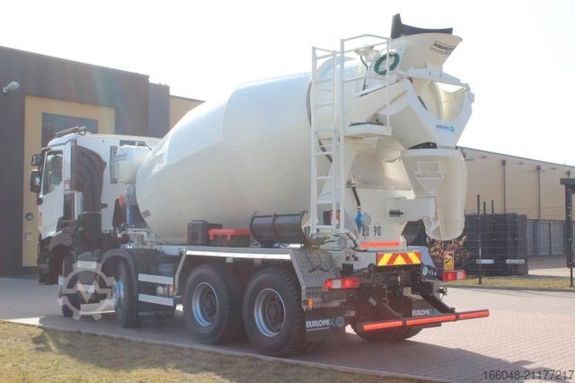 Betonmischer LKW RENAULT K480 8X4 EuromixMTP EM 10 L