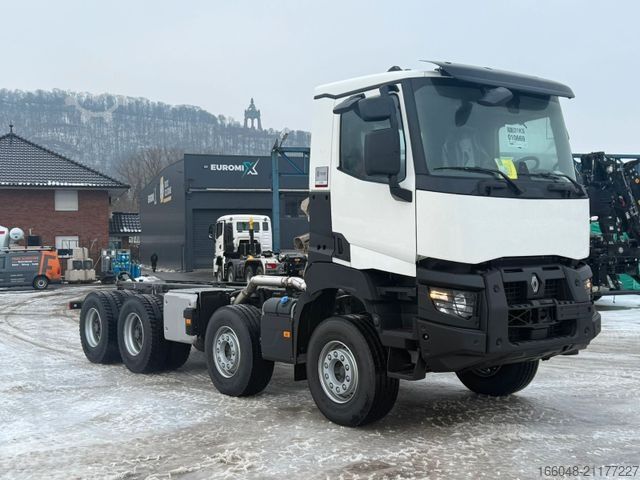 Betonmischer LKW RENAULT K480 8X4 EuromixMTP EM 10 L
