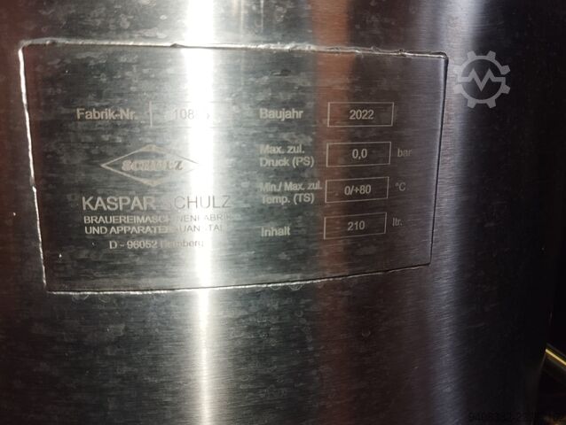Kaspar Schulz Mobile CIP Cleaning System Mobile CIP Kaspar Schulz Mobile CIP-Anlage Kaspar Schulz 2 × 210