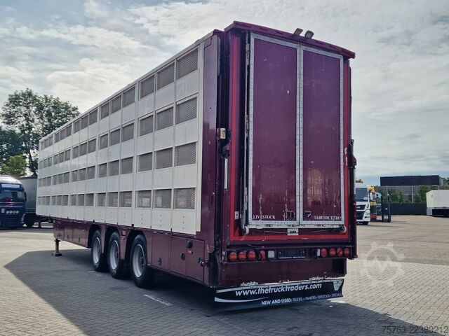 Cattle transport CUPPERS 4 stock - new TUV - type 2 - lifting floors - l...