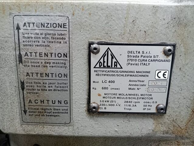 Rotary table surface grinding machine Delta LC 400