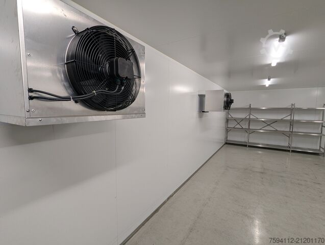 Cold storage room 50 sqm with 2 refrigeration units NARR Kühlraum RIVACOLD