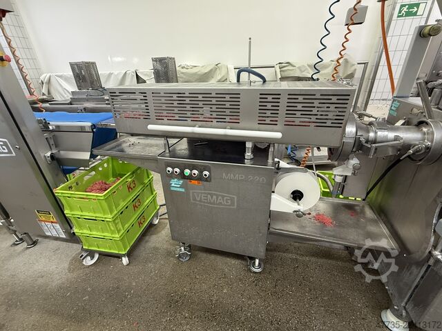 Fleischverarbeitungsmaschine zum Füllen und Verpacken VEMAG MULTIVAC 