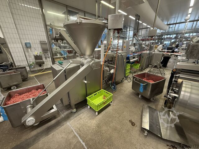 Fleischverarbeitungsmaschine zum Füllen und Verpacken VEMAG MULTIVAC 