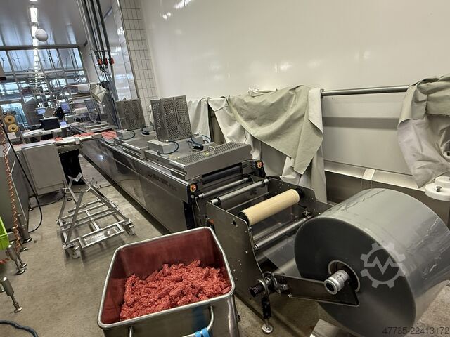 Fleischverarbeitungsmaschine zum Füllen und Verpacken VEMAG MULTIVAC 