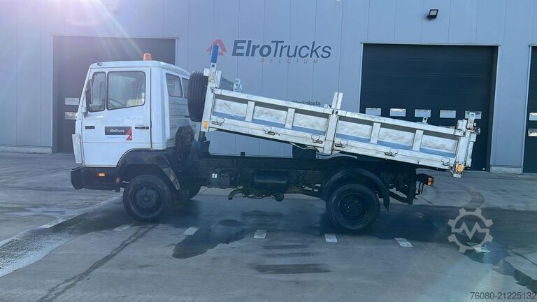 3-Seiten-Kipper Mercedes-Benz 814 (3 WAY TIPPER / MANUAL PUMP / POMPE MANUELL...
