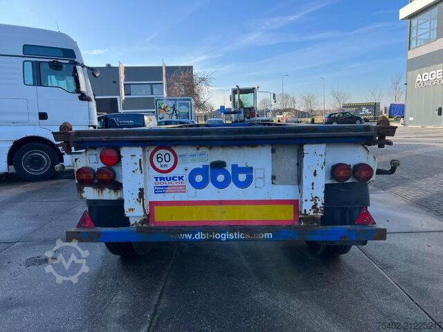 Containertransport Schmitz Cargobull SCF 20 FT Chassis / BPW + Drum