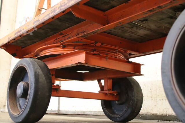 Heavy-duty transport trolley 5 tons KTS DSL 2000/1000/H610 mm