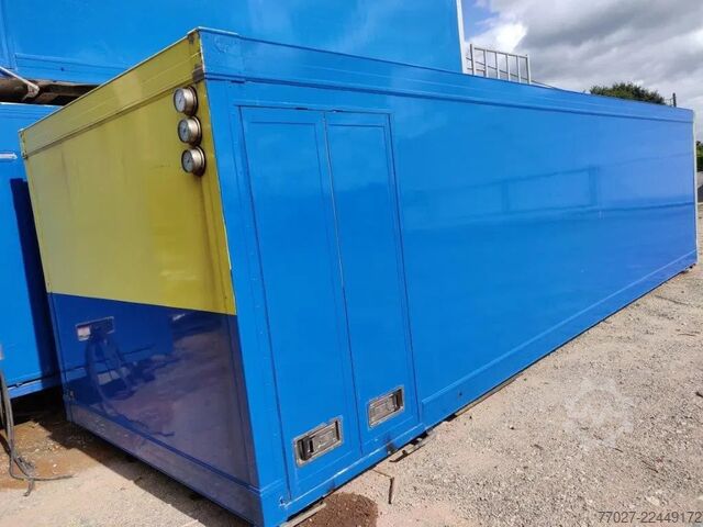 Various garage box / garden house / man cave / cargo box / insulated box / refrigerated box for stor Diversen Garagebox / tuinhuis / Mancave / Laadbak / Geïs...