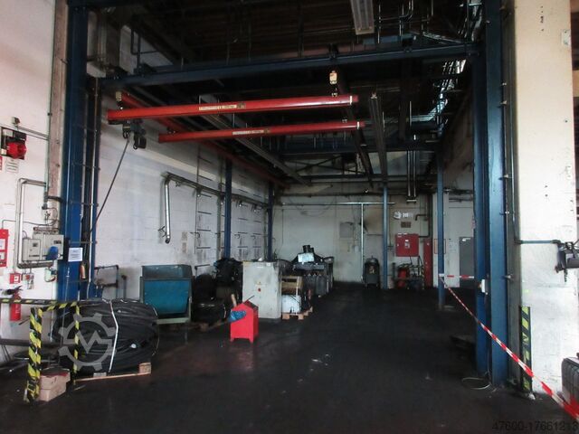 Kranhimmel Kran Hallenkran Kranbahn Demag Portalkran Hallenkran Stahlbau Demag DK Kettenzug 250Kg 0,25t 11,6x6,4m