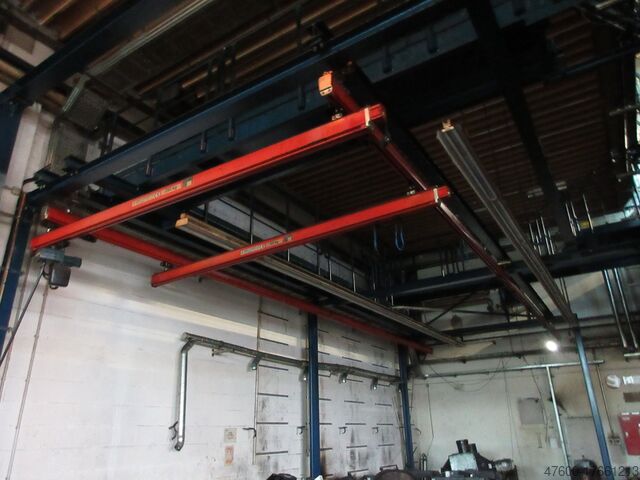 Kranhimmel Kran Hallenkran Kranbahn Demag Portalkran Hallenkran Stahlbau Demag DK Kettenzug 250Kg 0,25t 11,6x6,4m