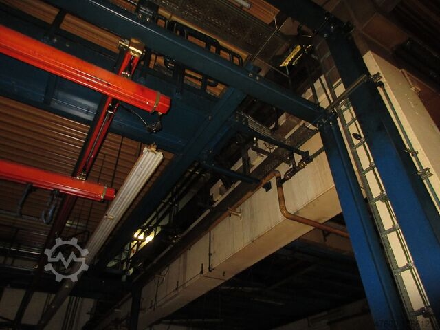 Kranhimmel Kran Hallenkran Kranbahn Demag Portalkran Hallenkran Stahlbau Demag DK Kettenzug 250Kg 0,25t 11,6x6,4m