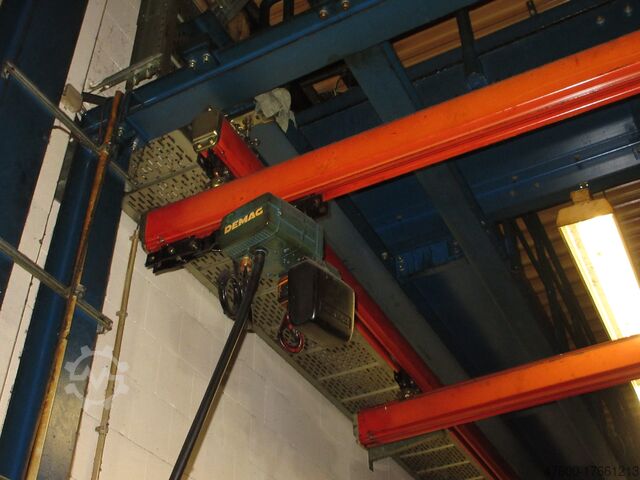 Kranhimmel Kran Hallenkran Kranbahn Demag Portalkran Hallenkran Stahlbau Demag DK Kettenzug 250Kg 0,25t 11,6x6,4m