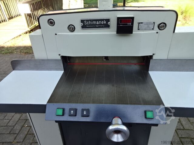 Paper cutting machine Schimanek SSH46 BW