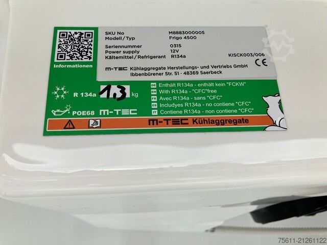 Refrigerator body van Mercedes-Benz SPRINTER III 314 CDI FRISCHEDIENST 0° NEU! RFKamer